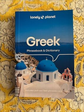 Lonely Planet Greek Phrasebook & Dictionary, NWT